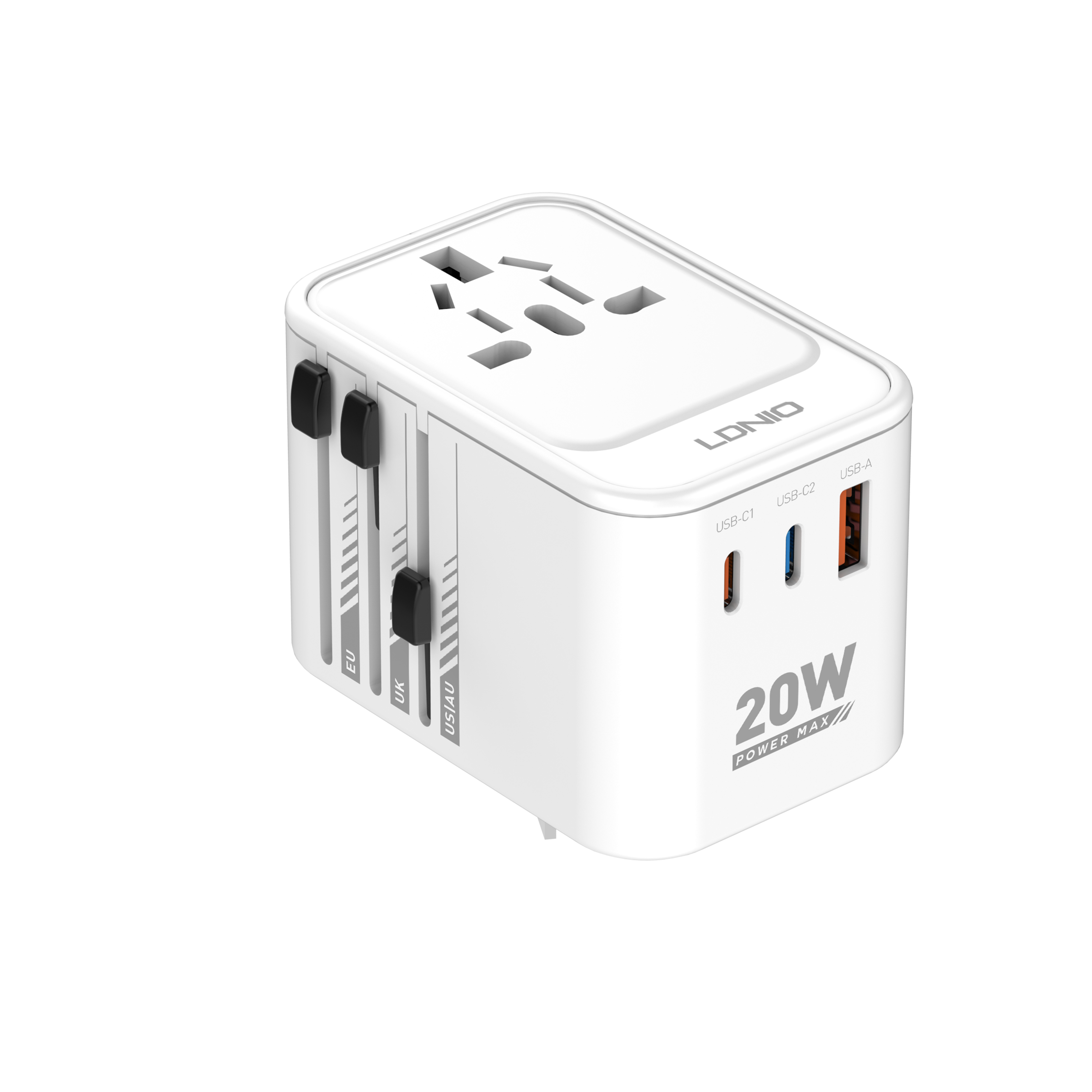 LDNIO--Power Strip--Z9	"PD20W+QC3.0 Universal Adapter  All-in-one Adapter"