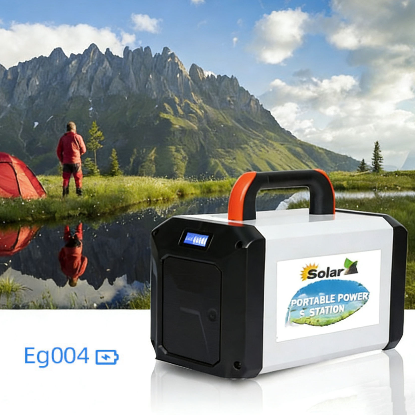 TLEAGLE--500W Outdoor Emergency Power Station Modified Sine Wave & Smart Protection _ Built-In AC_DC Switch & Solar Charger _ OE