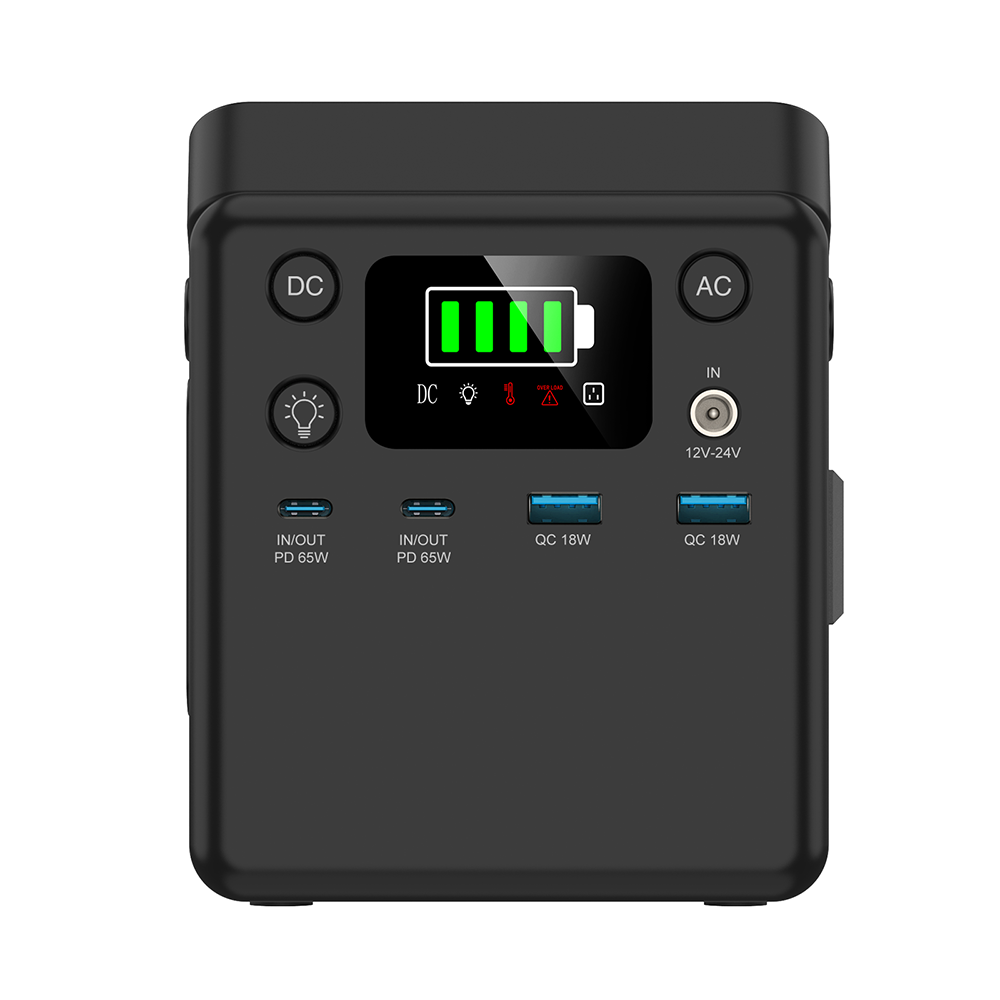 Custom 100W Portable Power Bank Laptop Station High Capacity 24000mah Fast Charging Portable Power Station