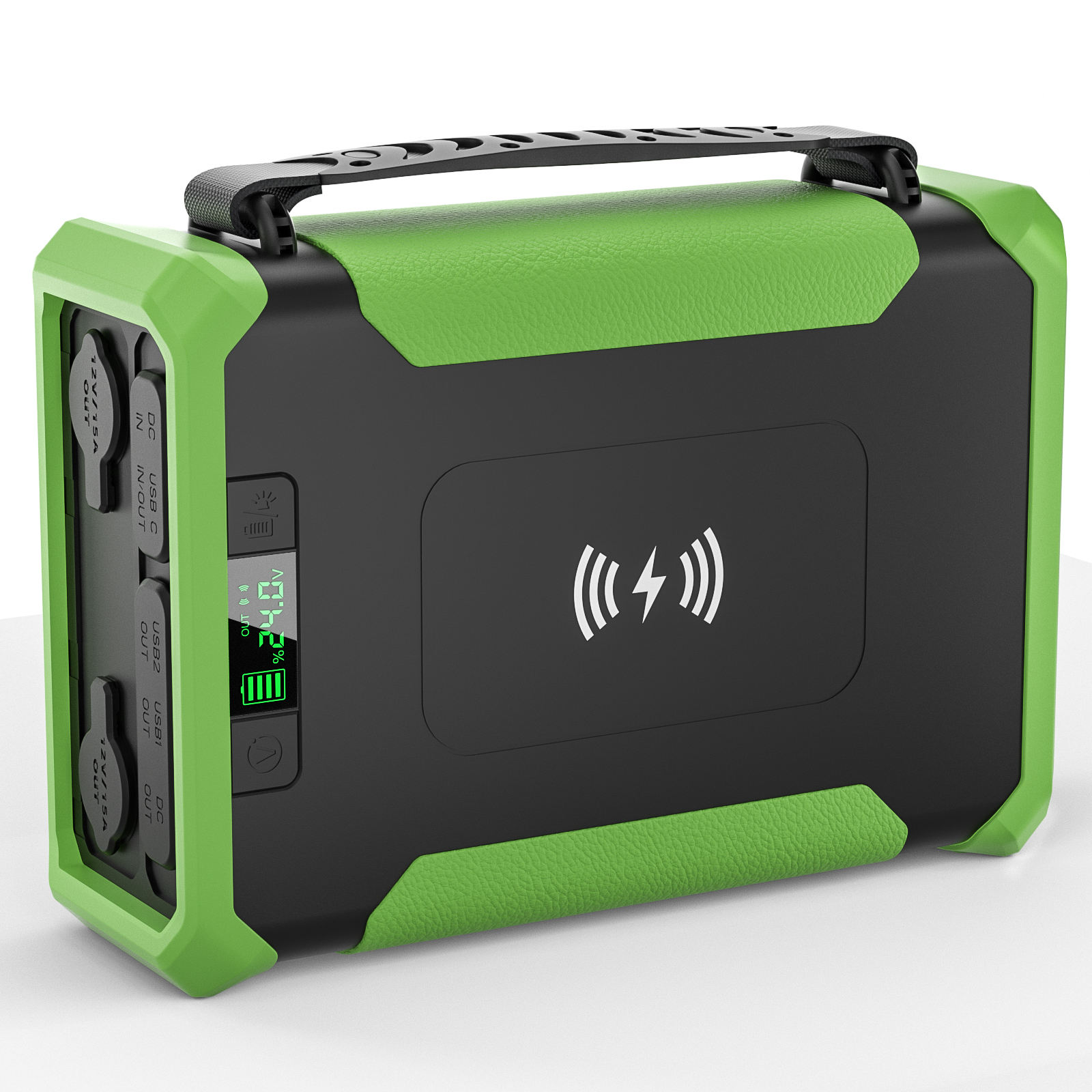 Portable 300Wh Portable Power Station 12V Cigar Lighter Socket 96000mAh DC 12V 24V Laptop Fishing Camping CPAP Power Pack