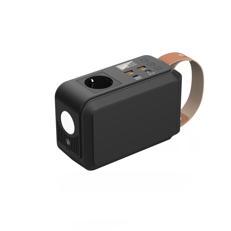 100W Portable Power Station Solar Charger Lithium Ion Battery Power Supply for Camping