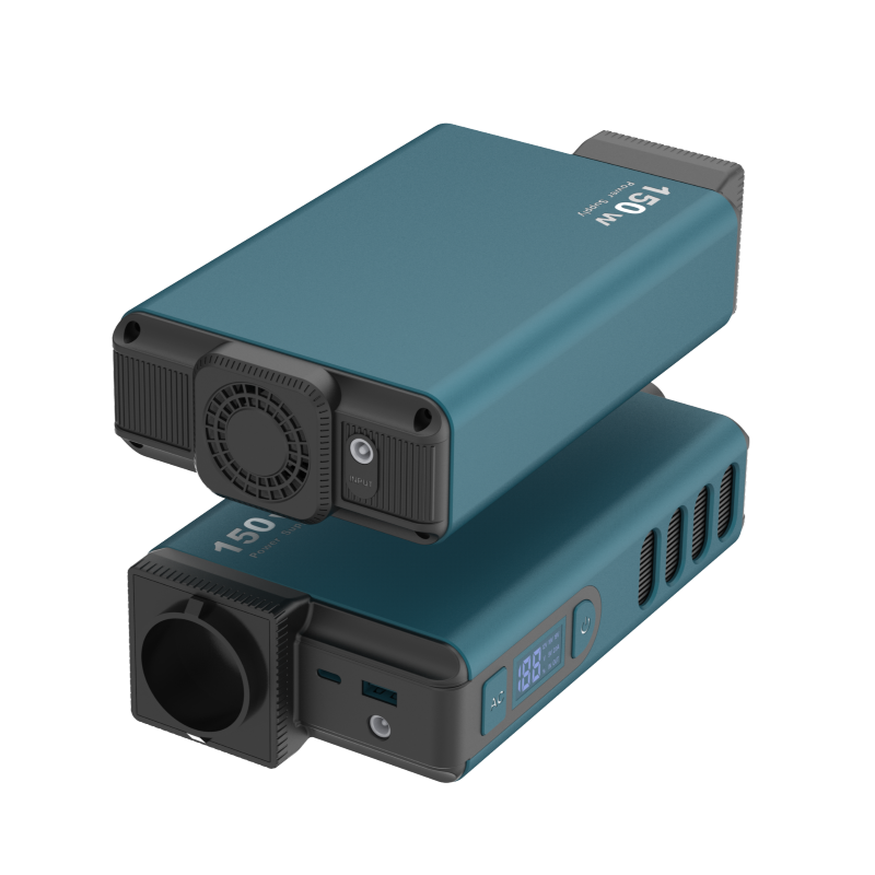 Portable 150W Lithium Ion Solar Charger 2000W Station RV Port Home Camping Flashlight Cigar Lighter MPPT US AU_EU_US Coverage