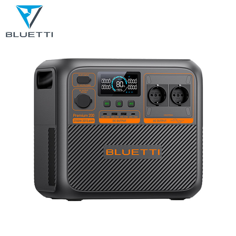 BLUETTI New Solar Panel Car AC180P+PV120 Mobile Solar Generator 1800w