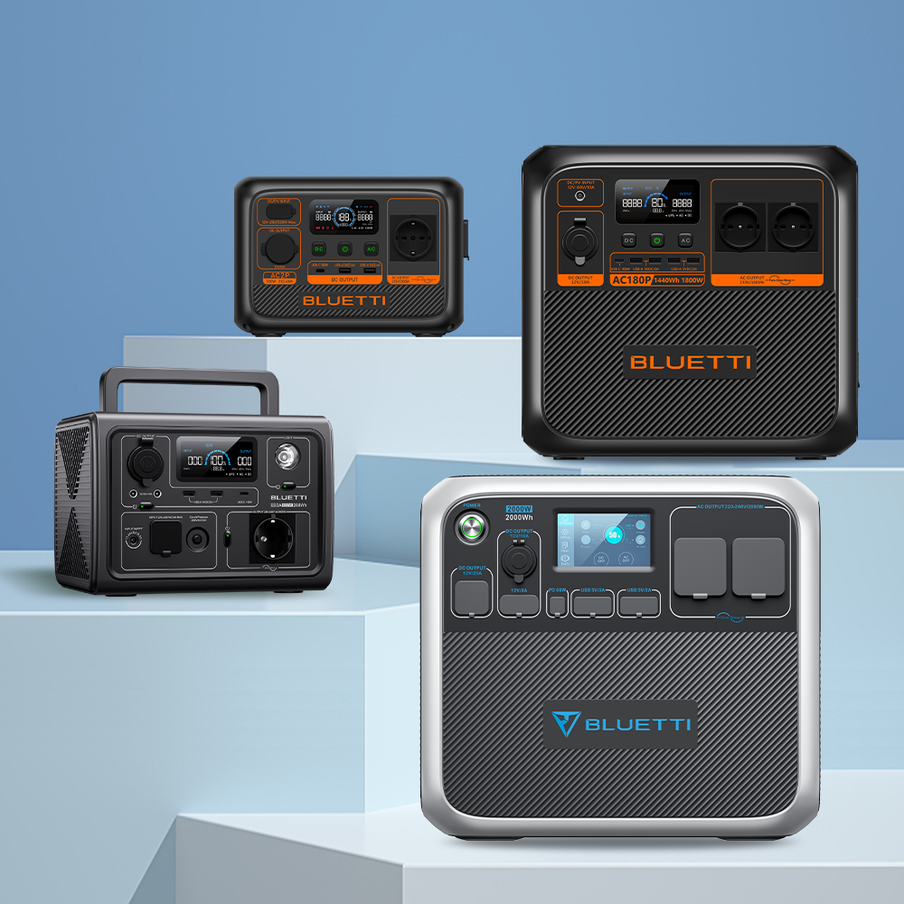 Bluetti Revolutionary 5kw Solar System Home Battery Storage System Solar Generator Power Bank