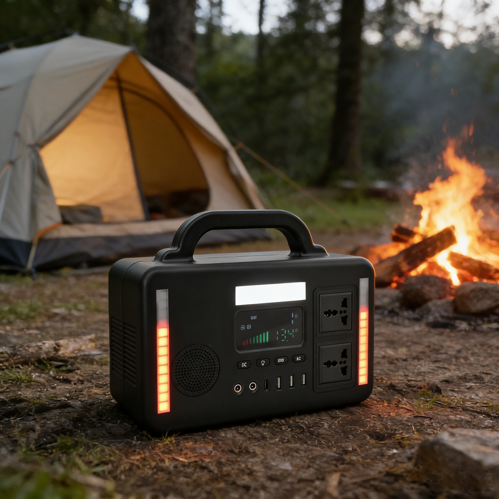 Portable Power Station 12v Dc Power Station 300w Power Bank 12v Portable Power Bank Camping Power Bank Home Backup Power Supply