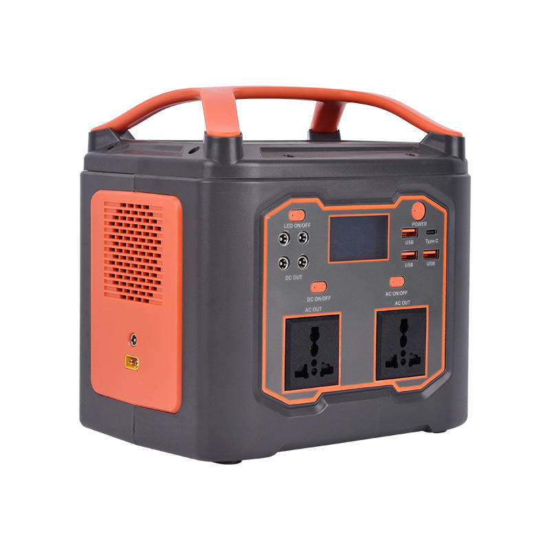 220V Large-Capacity MPPT LiFePO4 Portable Power Station Solar-Powered Pure Sine Wave RV Self-Driving Outdoor Camping Emergency
