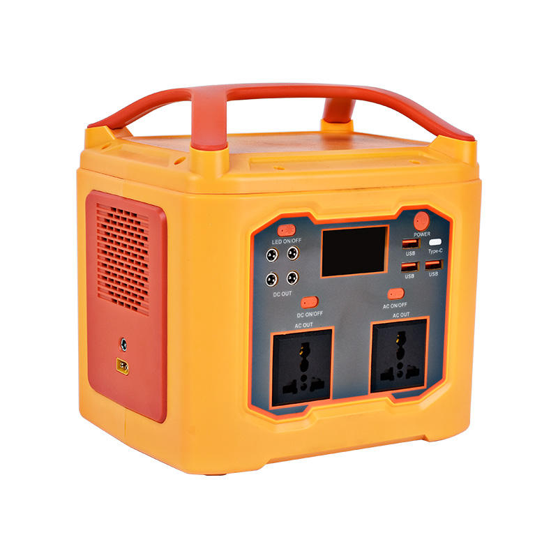 Portable 300W LiFePO4 Battery Bluetooth Speaker Pure Sine Wave MPPT Controller RV Port for Home Outdoor Use Power Outage