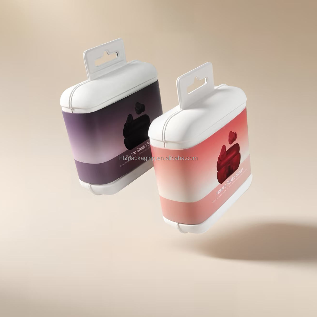 Hta 001 HTA Custom Biodegradable Molded Pulp Packaging Earphone Inner Tray Electronics Box Inserts Packaging for Electronic Pro