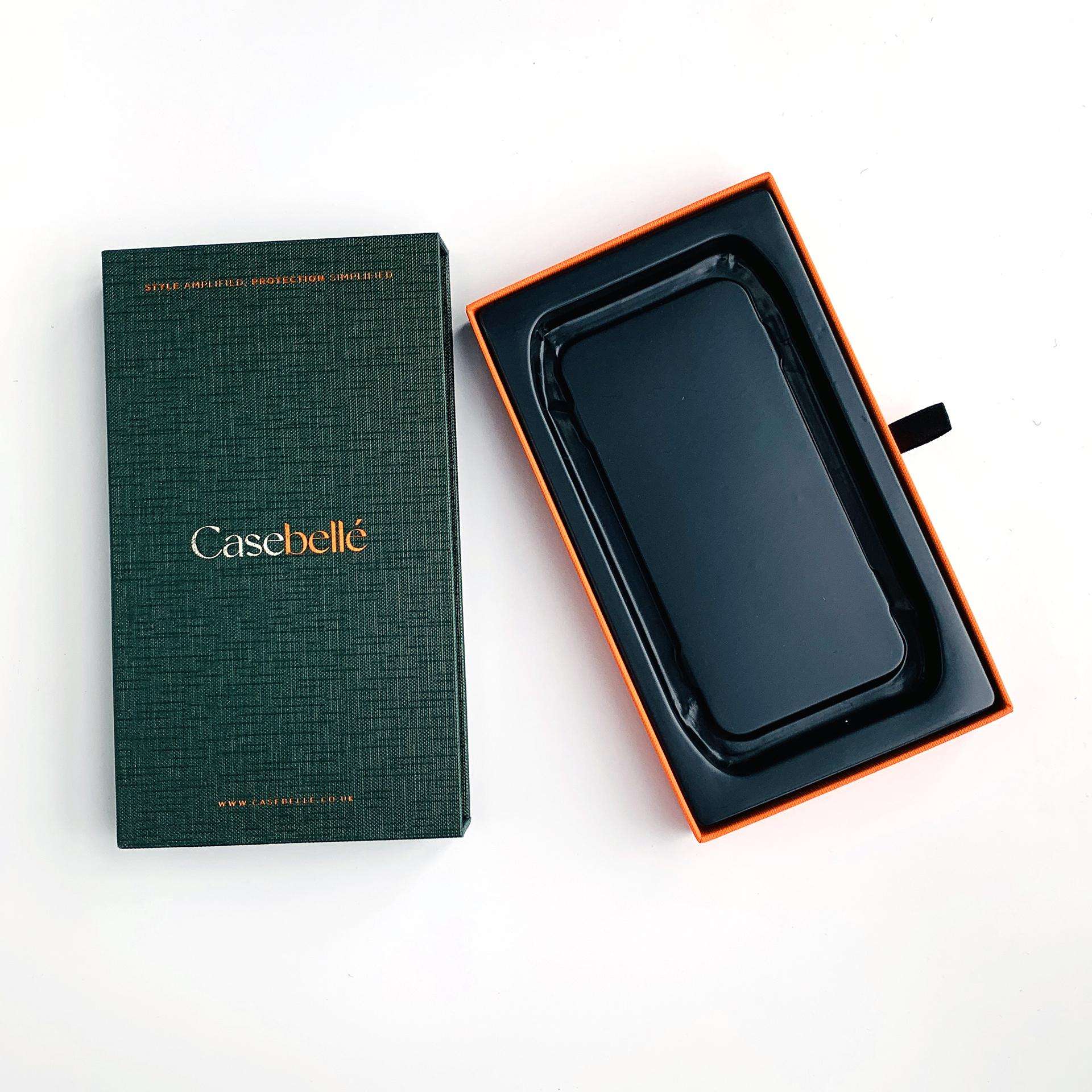 Gathe 10  Custom Gold Stamping Logo Luxury Cell Phone case Packaging Box Slide Out Box Special Paper Drawer Boxes for Mobile Ph