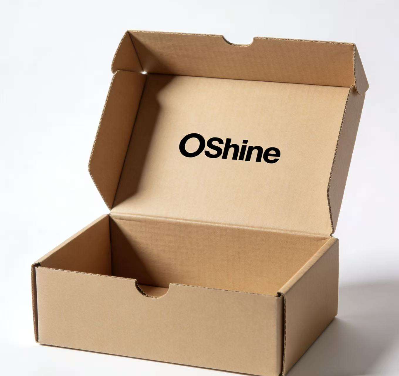 Oshine 004 Hot Selling Eco-Friendly Reusable Airplane Box Custom Logo Gift Packaging Corrugated Cardboard Shipping Box Boxes Pap