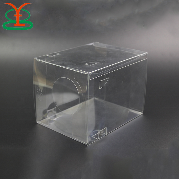 Tianshi 009  Custom Designed Small Clear PVC Plastic Double Folding Blister Package Box for Use and Convenience