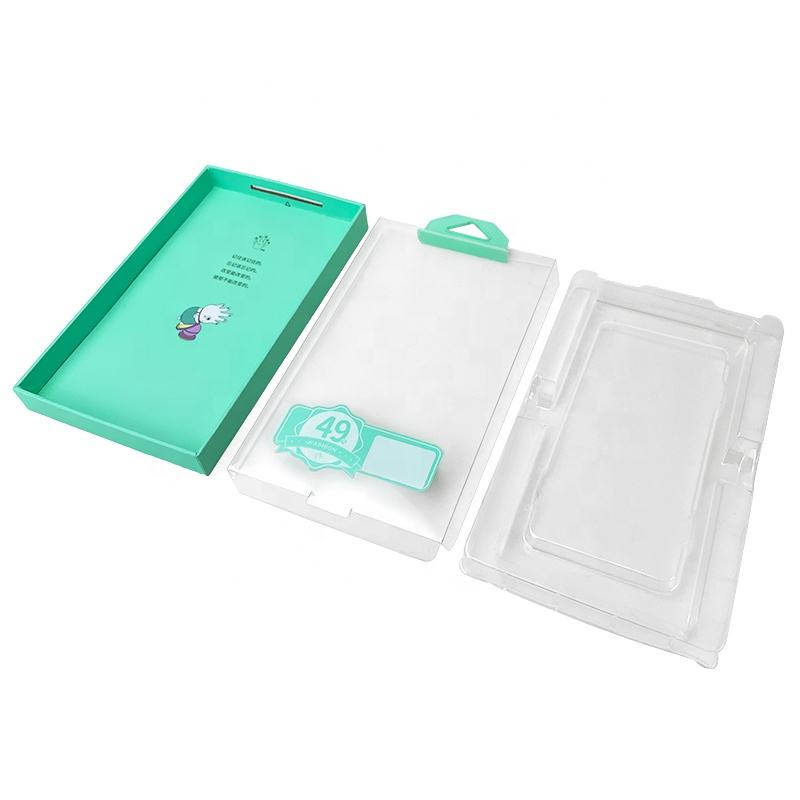Excellent Pinchuang 004 Packaging Pvc Paper Box clear Phone case Box Gift Boxes With Window for Present Luxury Small Business