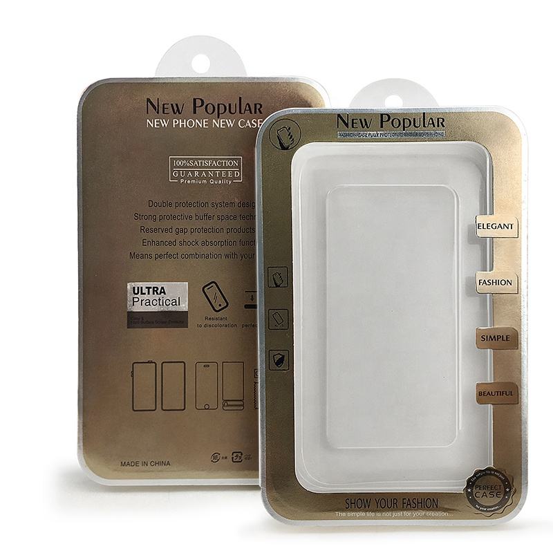 Excellent Pinchuang 003 Wholesale OEM Cell Phone Case Packaging Box Folder Blister Card Hot Pressing Packaging Box 16 Pro Max Ph