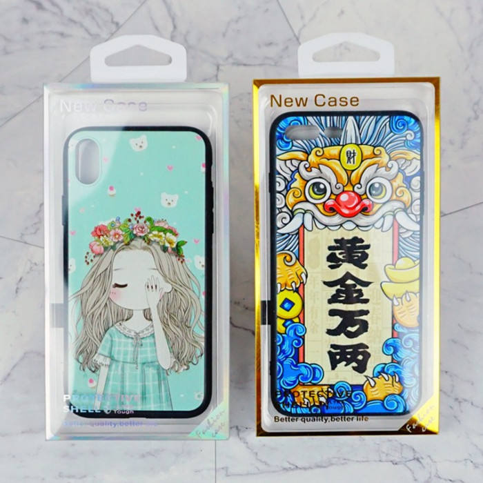 Ruifeng 003 Custom PVC Electronic Pet Packaging Box Plastic Blister Packaging Box for Mobile Phone Battery,USB,electronics Acces