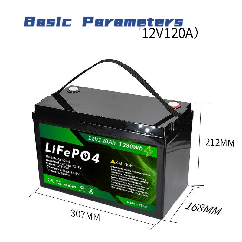 Deep Life Cycle 6000 Cycles LiFePO4 Grade a Battery 12V_24V Can Increase Bluetooth WIFI Usb Function Lead-acid Battery