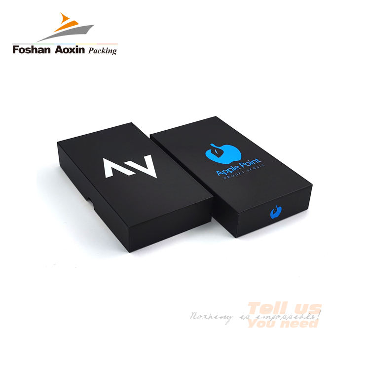 Aoxin  008 Factory Wholesale Price Custom Printed High Quality Cardboard Paper Wireless Earphone Packaging Box