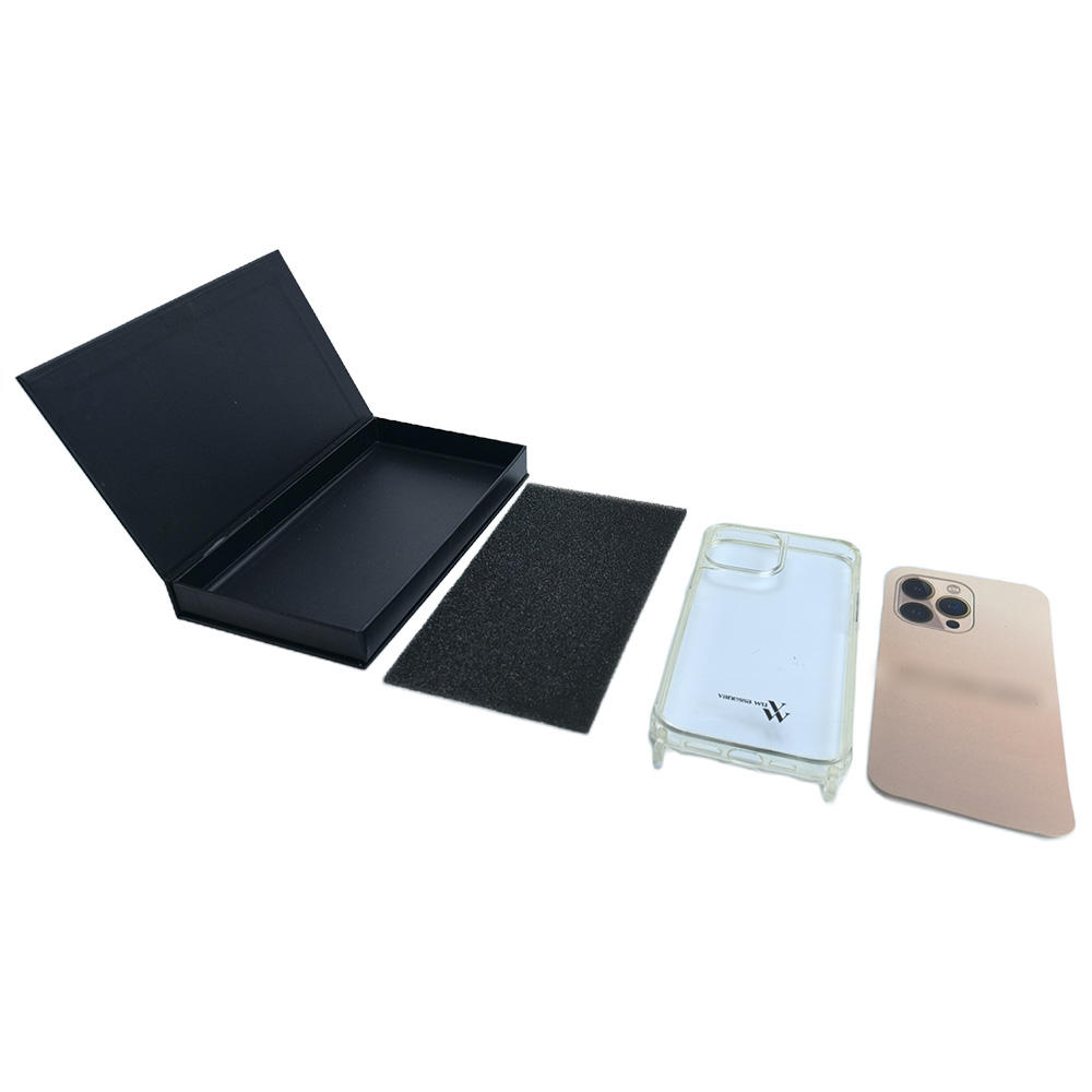 Aoxin  010 Luxury Premium Unique Eco Friendly Phone case Packaging Cell Phone case Magnetic Packaging Box