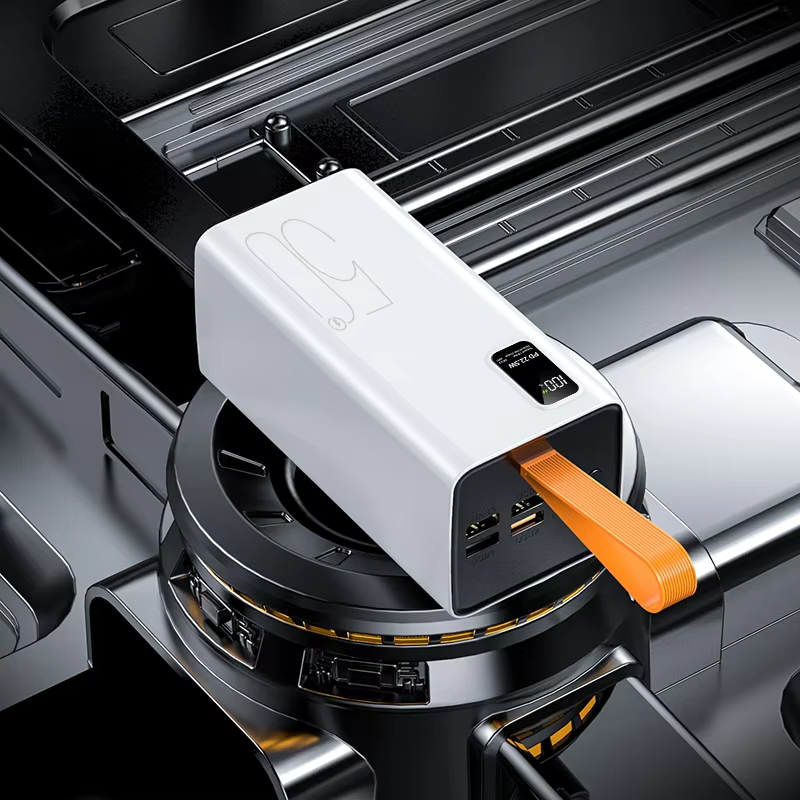 2026 Portable Power Bank Station 50000mAh Capacity 22.5W PD Fast Charging LED Display Battery Pack USB C Power Bank
