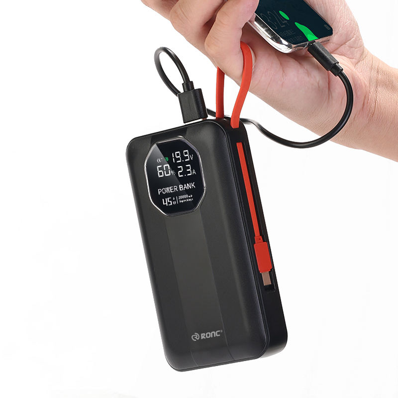 2025 Trending Products 20000mah Portable PD 45W Powerbank 19v Laptop Power Bank With LED Display