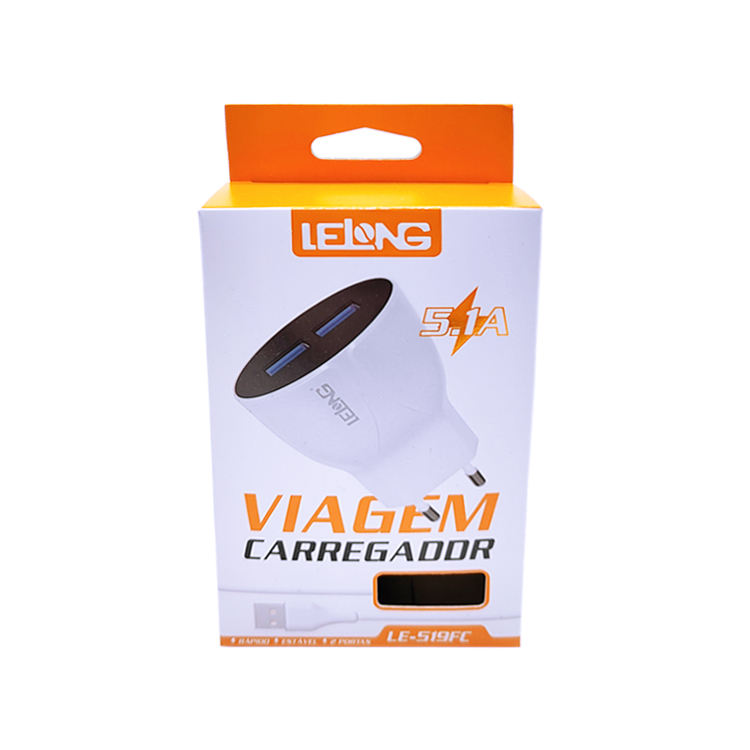 Cheng De 008 Custom logo Usb Mobile Phone Charger Packaging Boxes Electric Car Charger Package Box for Cell Phone Chargers