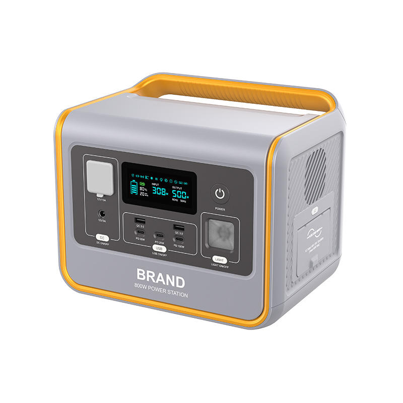 Hot Sales 800W Emergency Battery Backup LiFePO4 Battery Solar Panel Portable Power Station