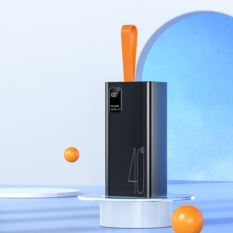 Latest Model 22.5W Type C Output Super Fast Charging Powerbank 40000mah Digital Display Real Capacity PD20W 40000mah Power Bank