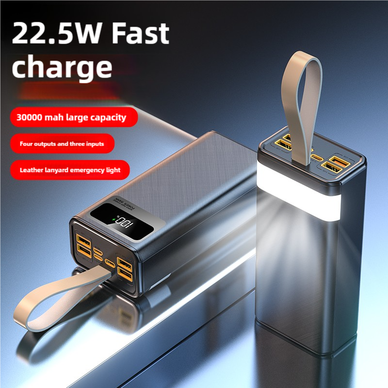 Best Sale 50000mAh Outdoor Portable Power Bank Quick Fast Charging with Bright LED Light Multi-Functionality