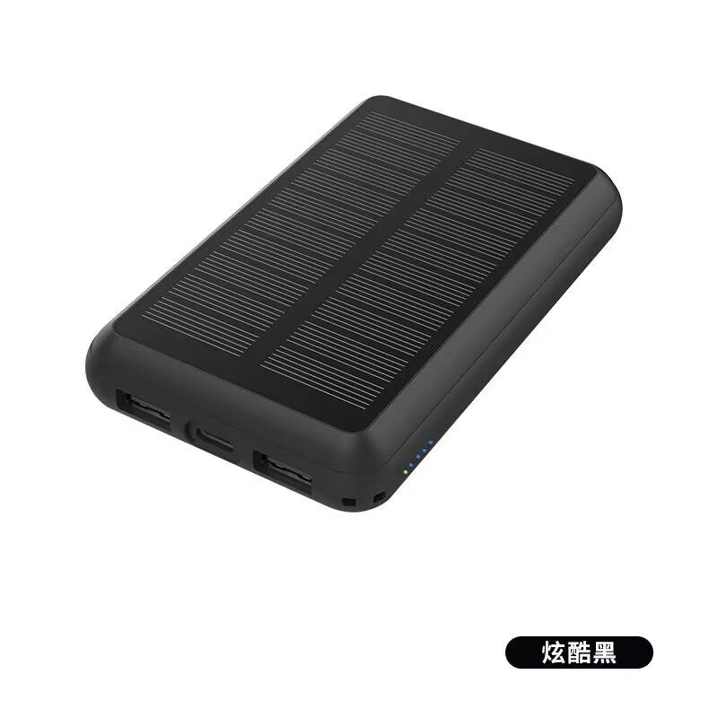 Top Seller 2 in 1 Design 15W Fast Wireless Charger 10000mAh Solar Power Bank