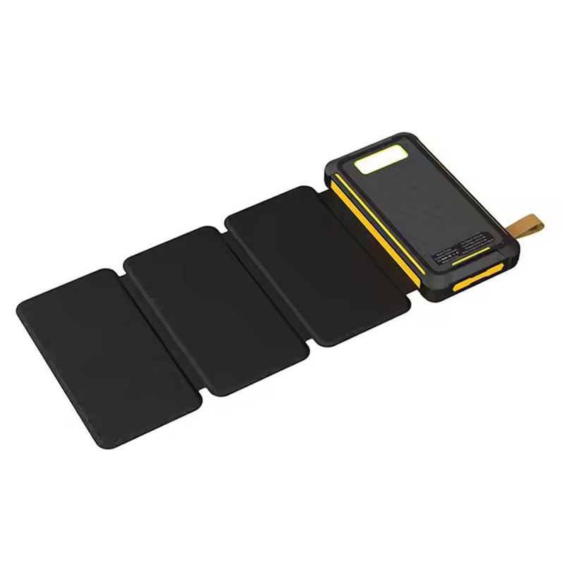 2024 Newest Travel Camping Light Waterproof Solar Power Bank 25000mAh Large Capacity Fast Charging for Outdoor