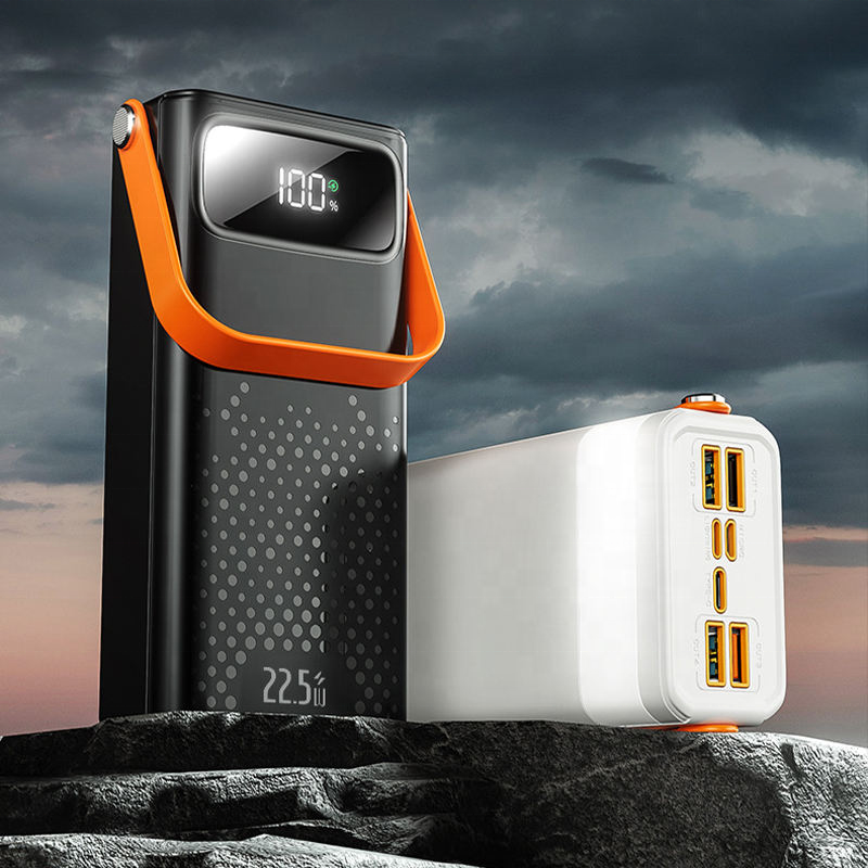 Powerful Outdoor Camping Lamp Power Bank 30000mAh Portable Charger Lighting PowerBanks 30000mAh High Capacity with Lanyard