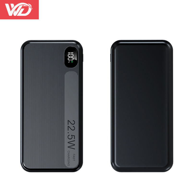 Custom Logo Power Bank 20000mAh Portable Super Fast Charging Powerbanks 20000 MAh Digital Display External Battery for IPhone