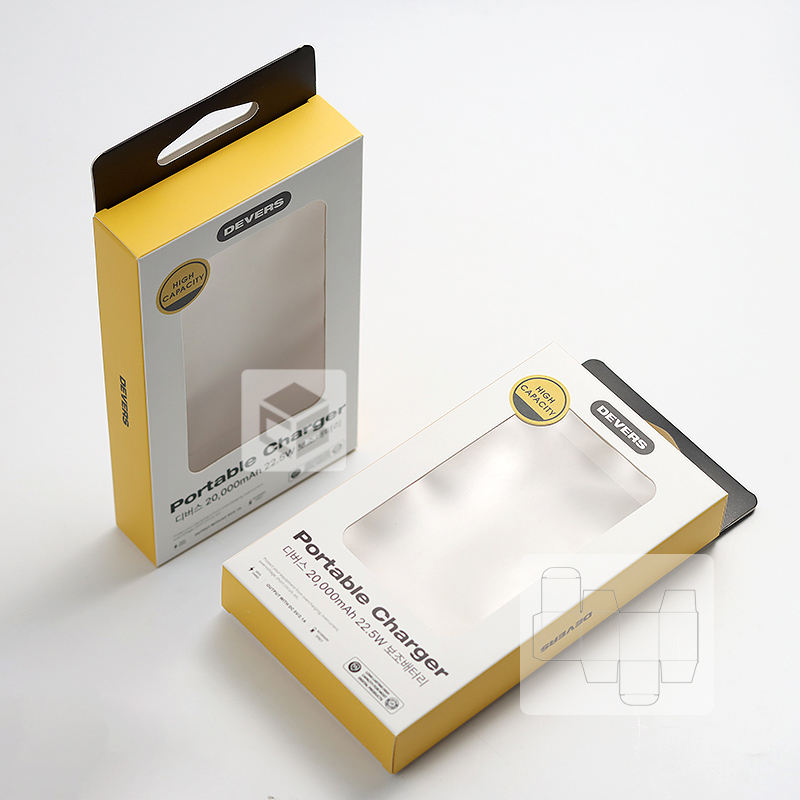 Chengbao 010 Manufacturers Wholesale Custom Good Price Paper Package Customized Hanging Box with Windows for USB Cable Packaging