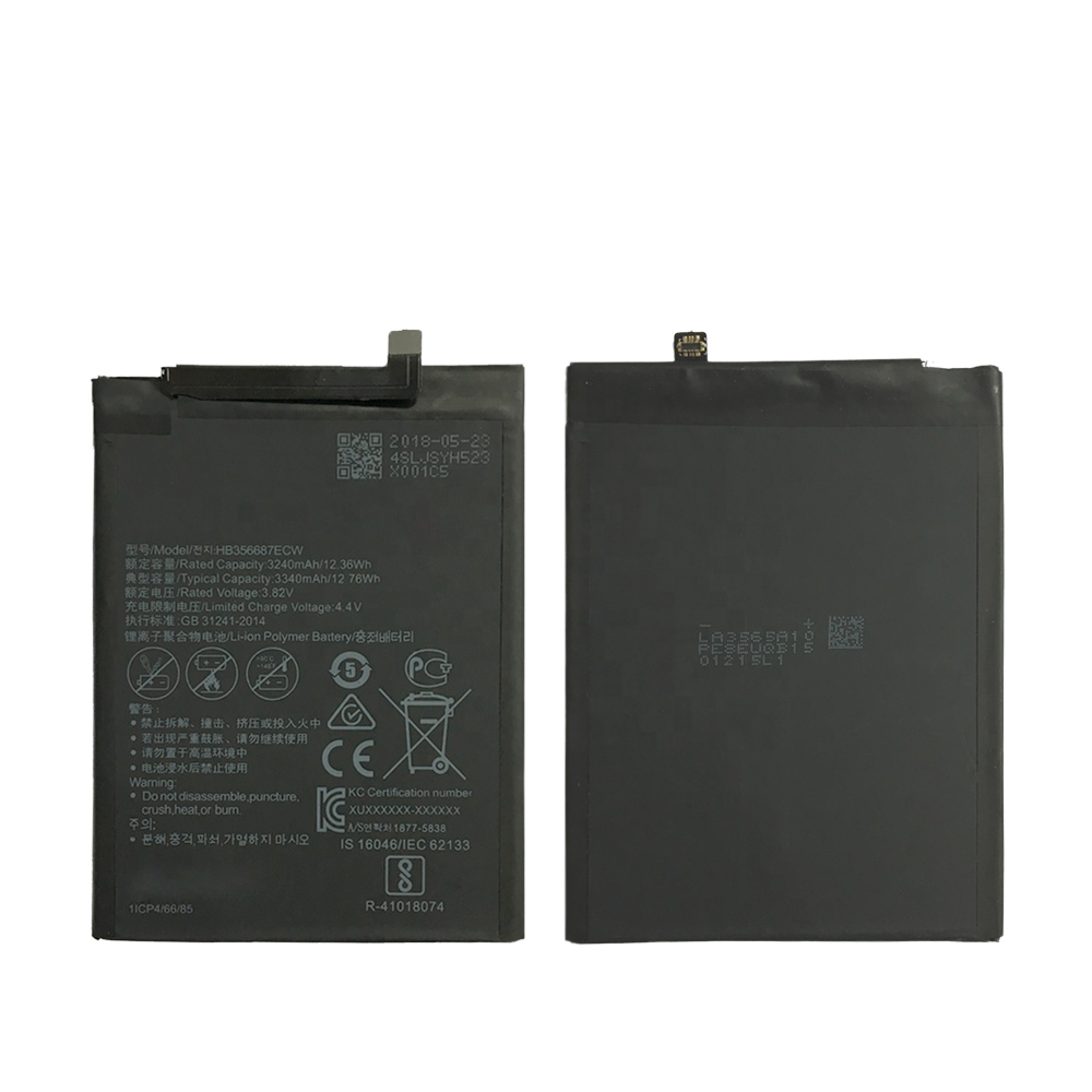 High Quality HB356687ECW Mobile Phone Battery for HUAWEI Nova 2 Plus Nova 2s Mate 10 Lite Honor 7x 2014 Model 3.85V Stock