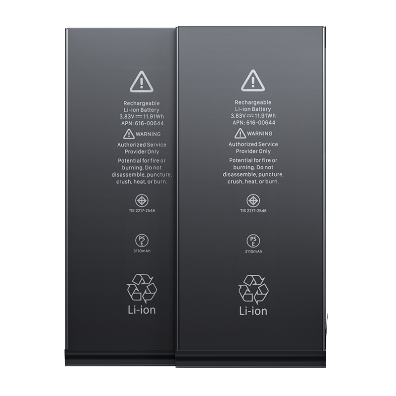 Phone Battery Replacement Li-poly Mobile Phone Battery Battery for iPhone X Xs Xr Xsmax 11 12 13 Pro Max 6P 6Plus