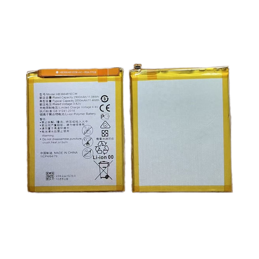 HB366481ECW Factory Wholesale P9 3000mah 3.82v for Compatible Li-ion Rechargeable Mobile Phone Battery Stock