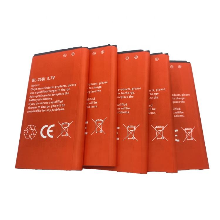 OEM ODM Factory Customized 1800mAh-2500mAh Digital Battery for Itel Feature Phones Mobile Phone Battery BL 25bi