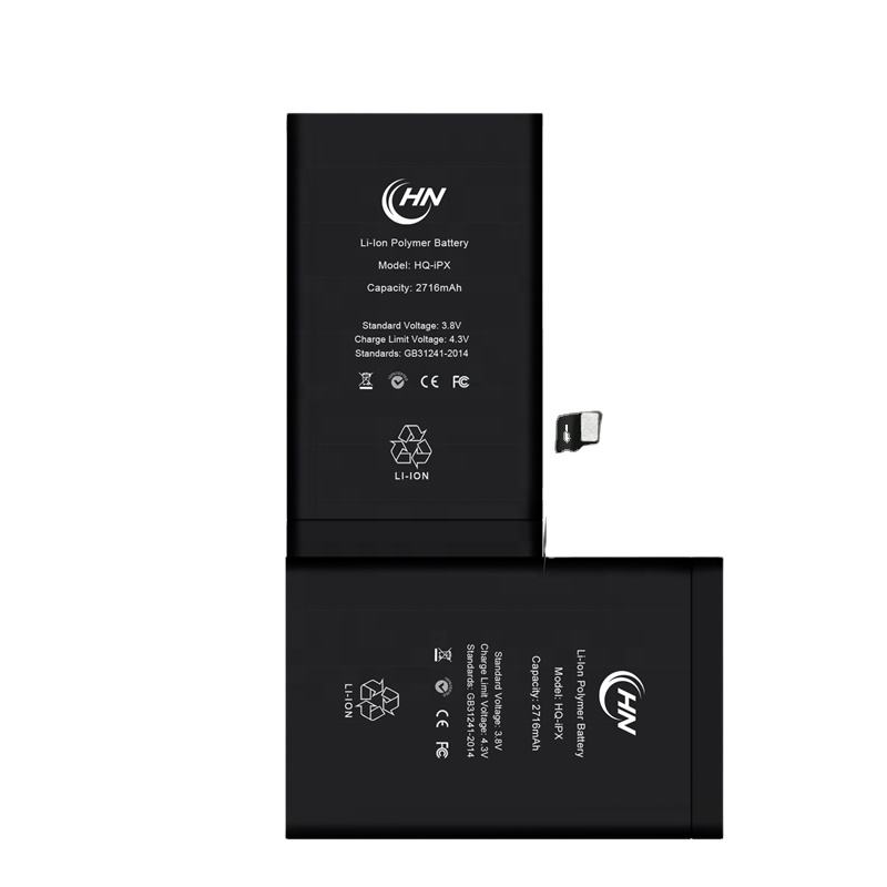 Stock 2716mAh Li-Polymer Battery for iPhone X Mobile Phone Battery Replacement