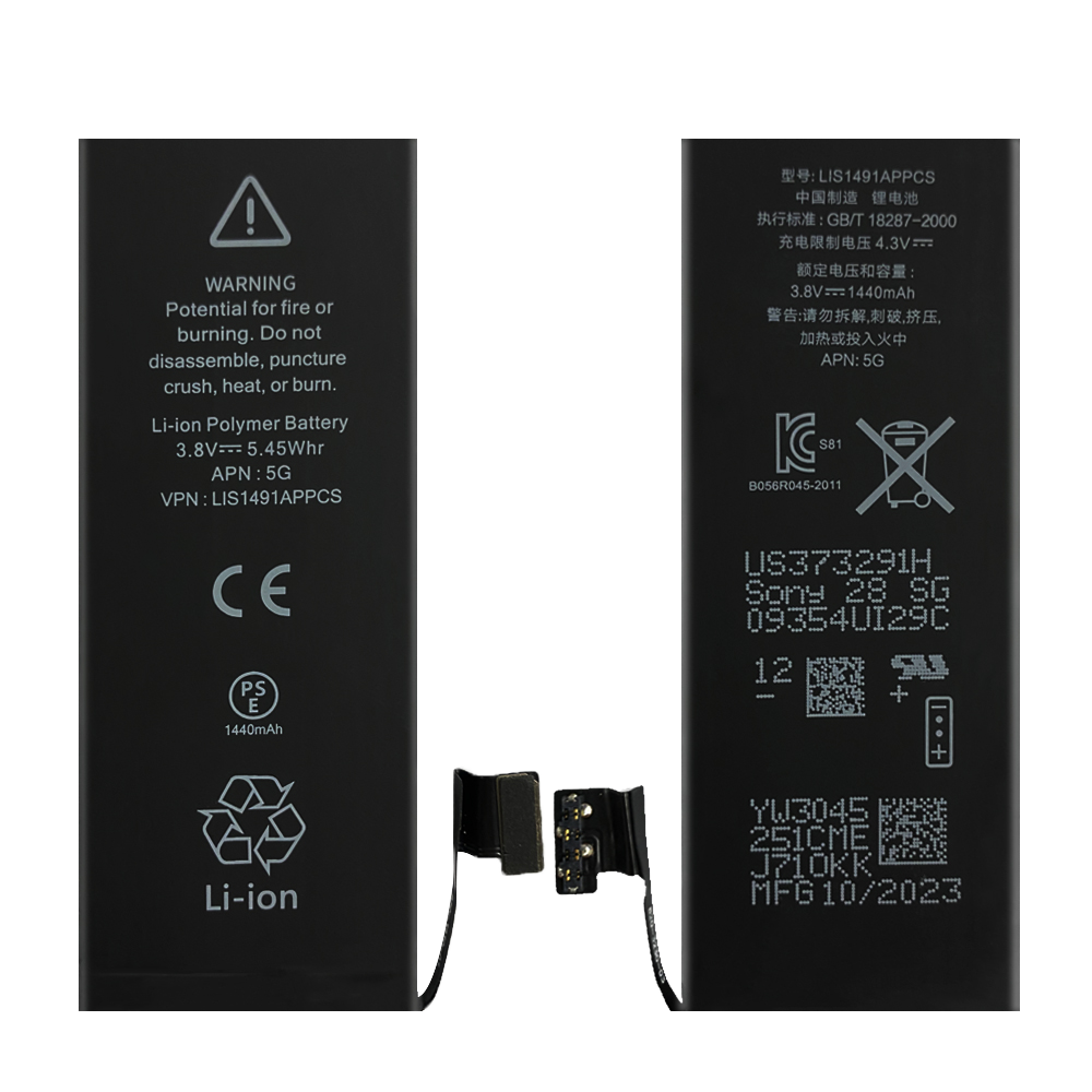 Stock Available Wholesale High Quality High Capacity 0 Cycle Li-Ion Rechargeable Mobile Phone Battery for iPhone