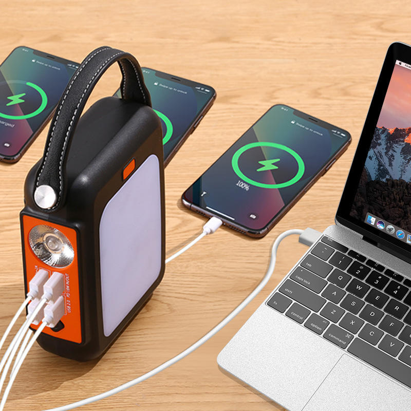 Stw Mini Power Bank 20000mah Fast Charging Free Shipping Portable Slim Pd 100w for macbook Pro Finger Emergency