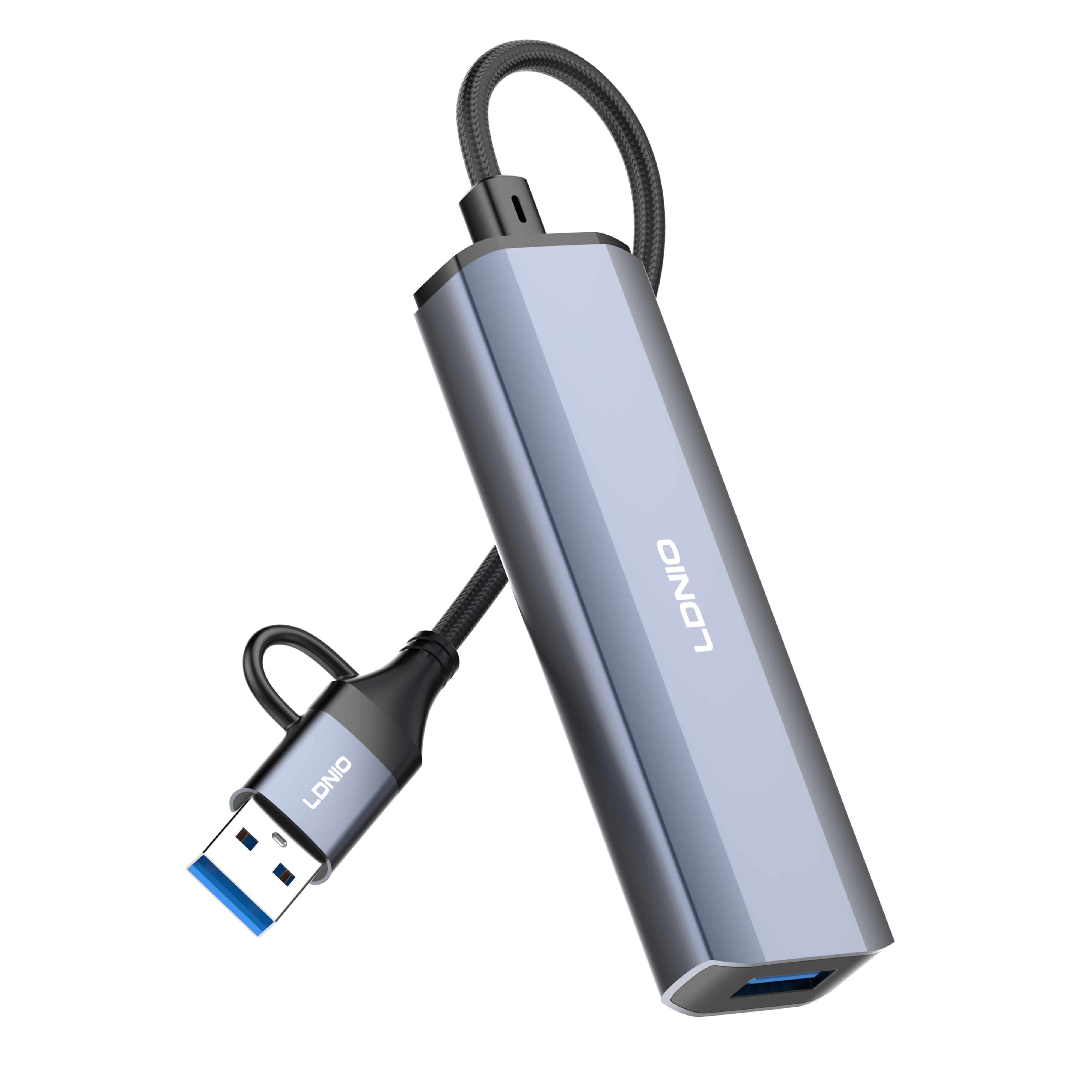 DS-114UC	USB-A + Type-C To USB3.0*4