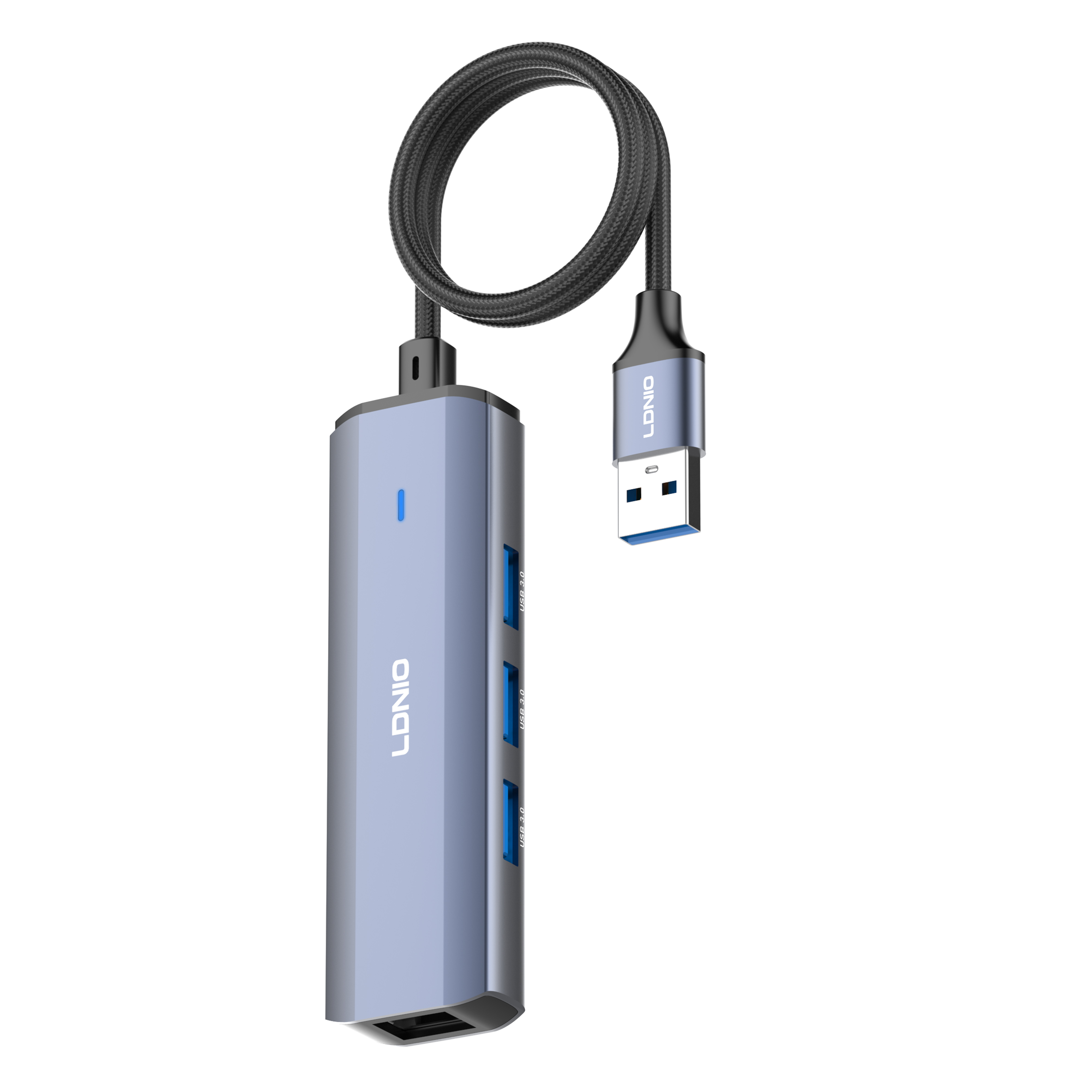 DS-124U-1.2M	1.2 M Cable USB-A To USB3.0*3+RJ45*1