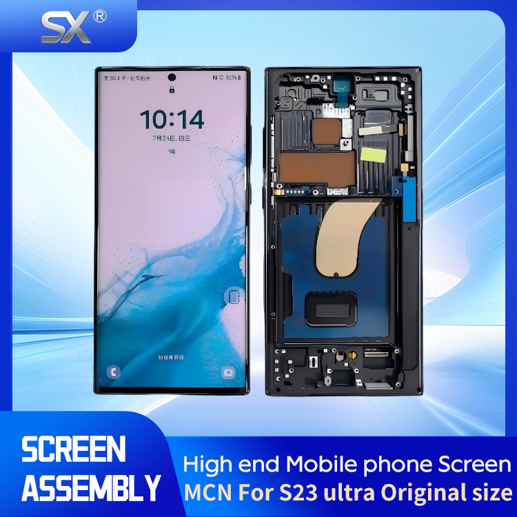 SX--MCN For S23 ultra Original size OLED  Mobile phone screen assembly