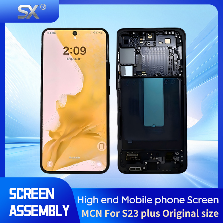 SX--MCN For S23 plus Original size OLED  Mobile phone screen assembly