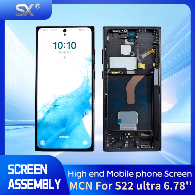 SX--MCN For S22 ultra 6.78 OLED  Mobile phone screen assembly