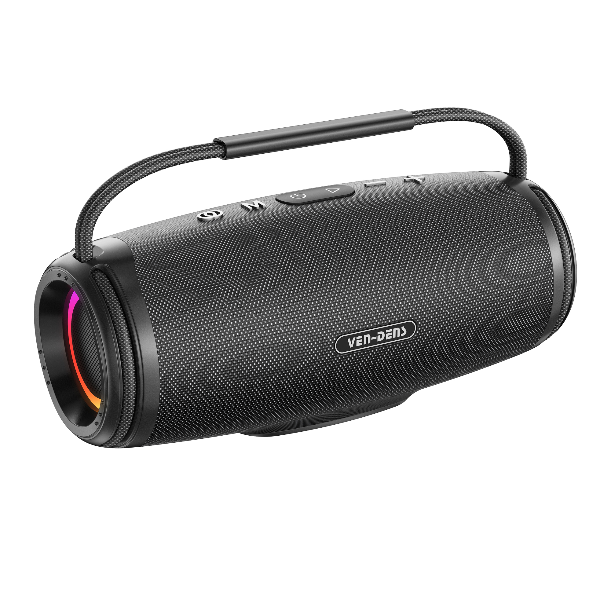 Portable lightweight Speaker with LED light long battery life clear sound for Home/ Outdoor/ Party--Model: VD-SPK021