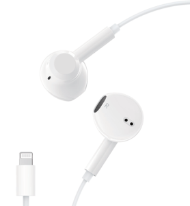 High quality wholesale price White IP Port 120CM Wired earbuds  with Microphone  Lightweight in-Ear Earphones--Model:VD-EAR027