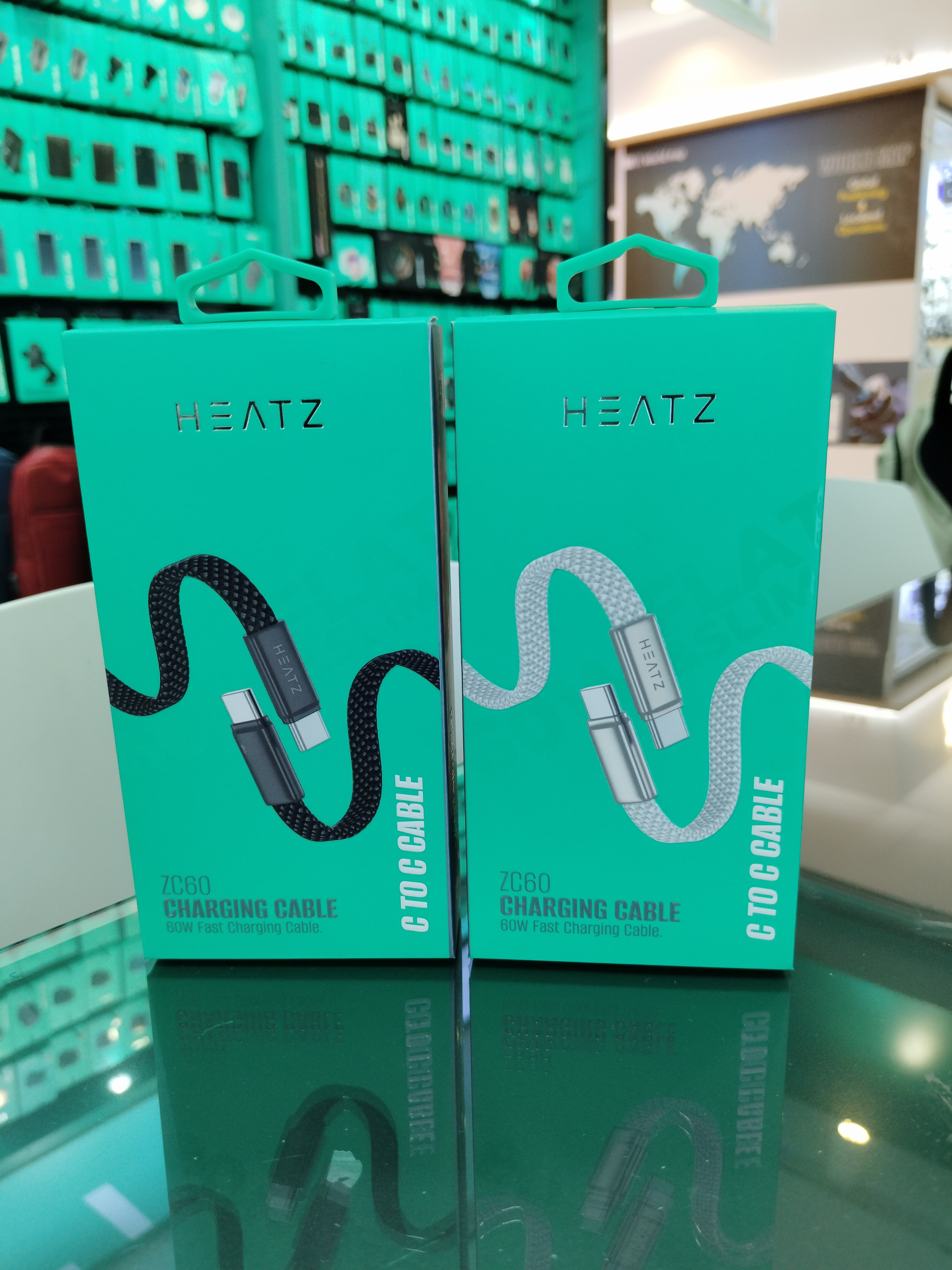 HEATZ ZC60  60W fast charging typeC to typec cable