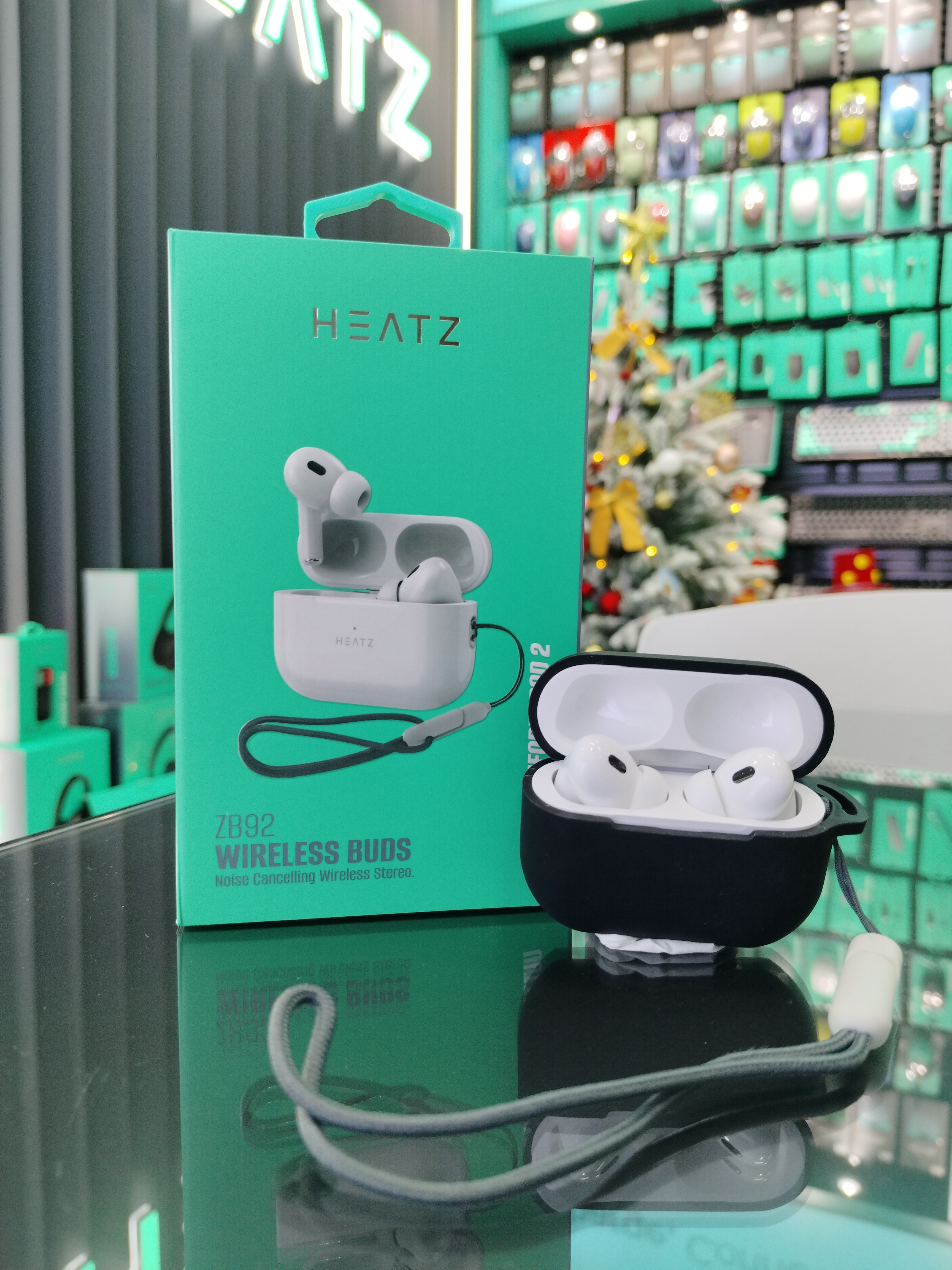 HEATZ ZB92 noise cancelling Bluetooth earphones
