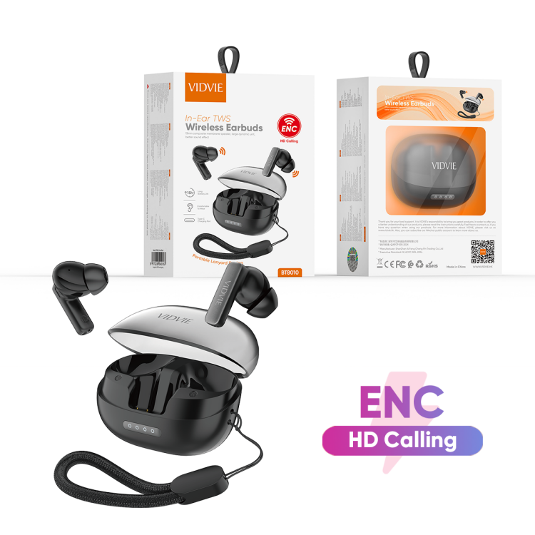 VIDVIE BT8010 ENC In-Ear TWS Wireless Earbuds