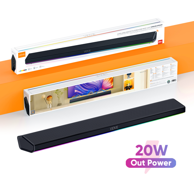 VIDVIE SP931 Home Large Desktop Multimedia RGB Wireless Speaker